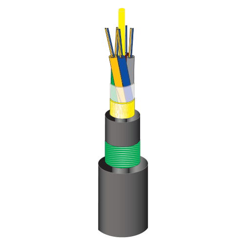 Çift Kılıflı, Tek Zırhlı Fiber Optik Kablo Çift Kılıflı, Tek Zırhlı Fiber Optik Kablo