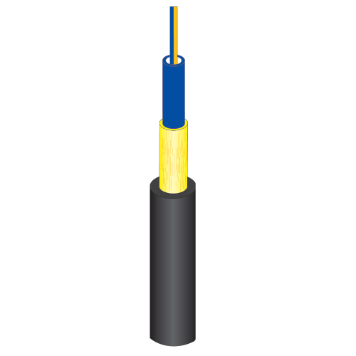 Single Sheath, Non-metallic Fiber Optic Cable Single Sheath, Non-metallic Fiber Optic Cable