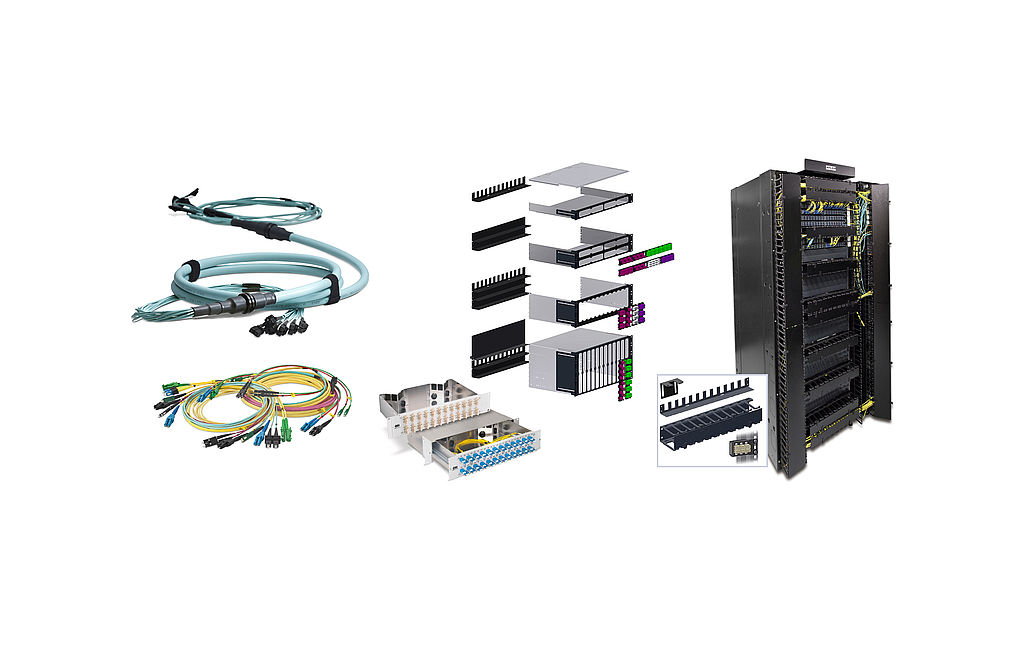 Factory assembled FO breakout cables Factory assembled FO breakout cables