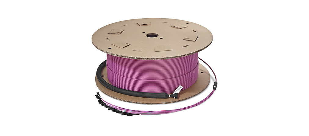 High fibercount & modular Plug & Play fiber optic cabling system High fibercount & modular Plug & Play fiber optic cabling system