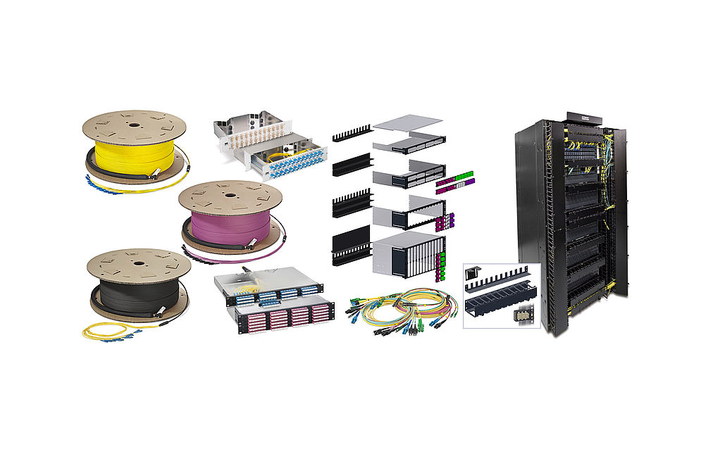High fibercount & modular Plug & Play fiber optic cabling system High fibercount & modular Plug & Play fiber optic cabling system