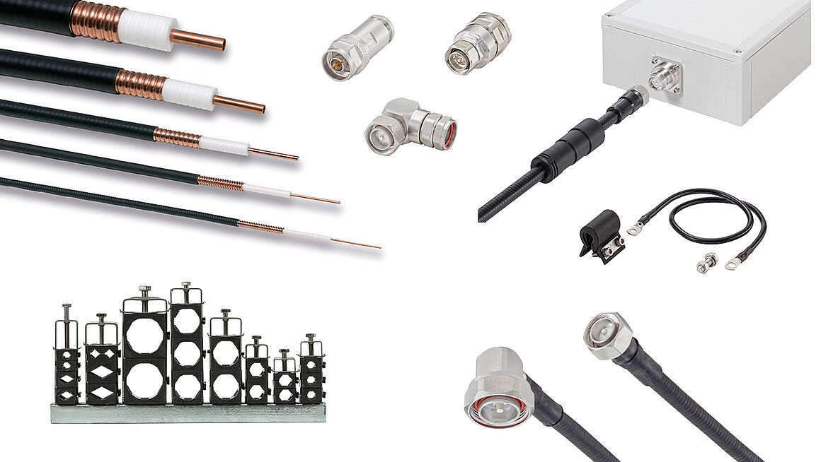 Coax Feeders, Jumpers & Connectors Coax Feeders, Jumpers & Connectors