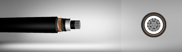 8.7/15 kV XLPE izoleli, tek damarlı, boylamasına su geçirmez, alüminyum iletkenli kablolar 8.7/15 kV XLPE izoleli, tek damarlı, boylamasına su geçirmez, alüminyum iletkenli kablolar